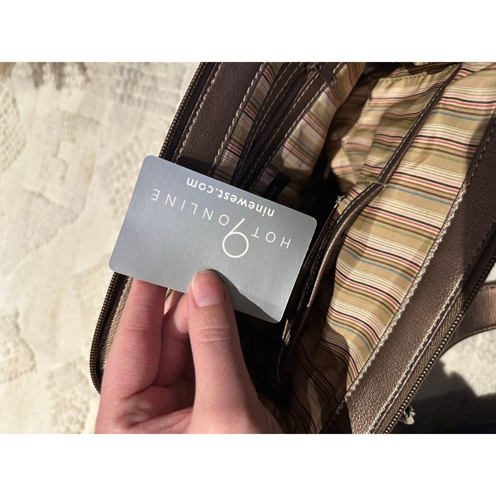 Y2K Nine Weat Herringbone Purse - Picture 10 of 10